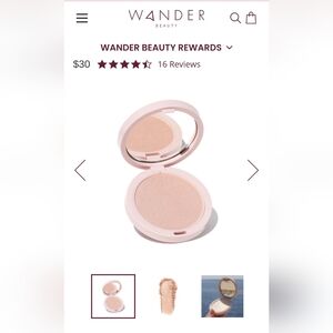 Wander beauty wanderess glow highlighter NEW